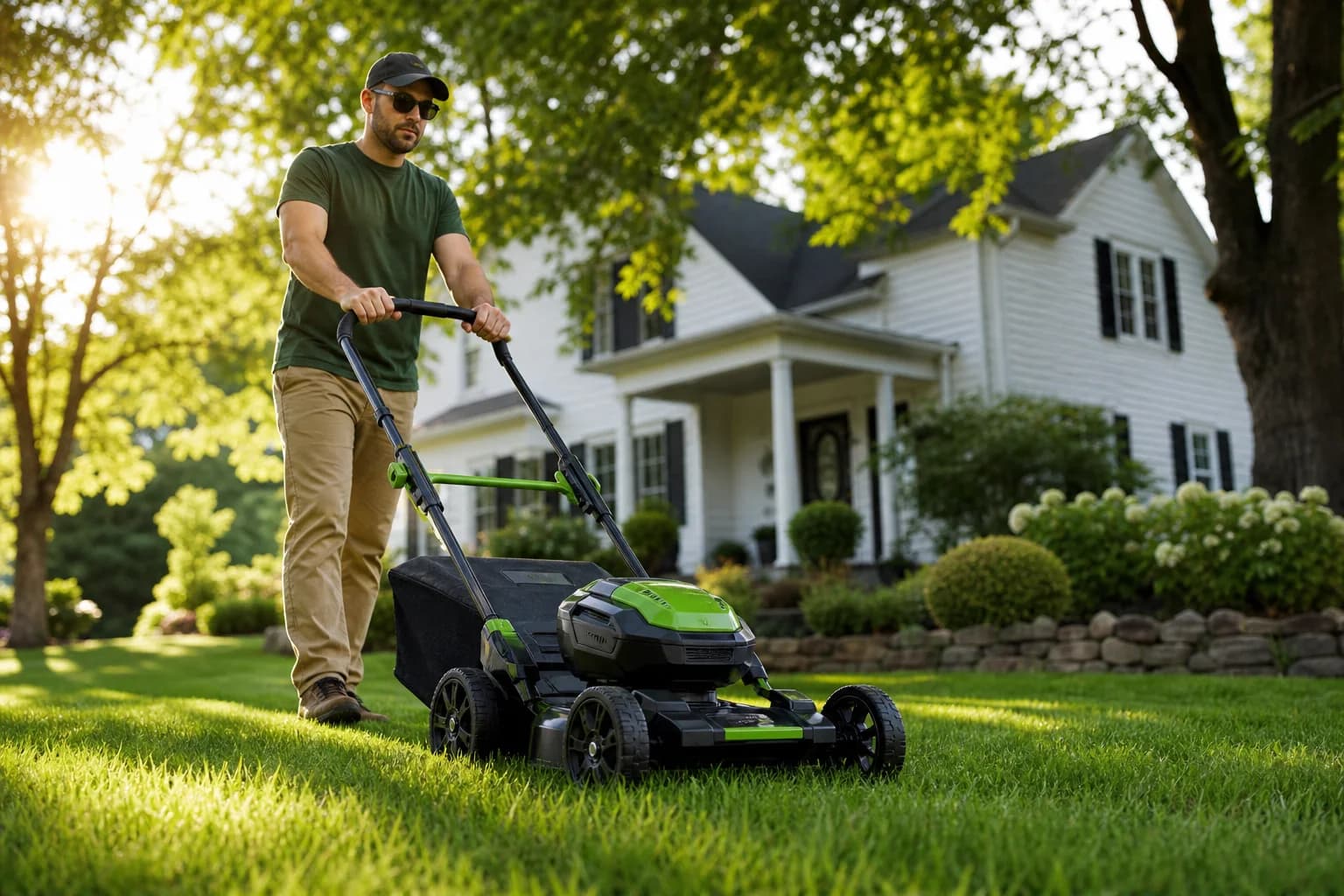 Professional lawn care with CenturyParts equipment